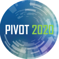 pivot circle white green